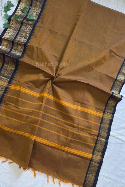 Chettinad Cotton -  Mustard - KS103