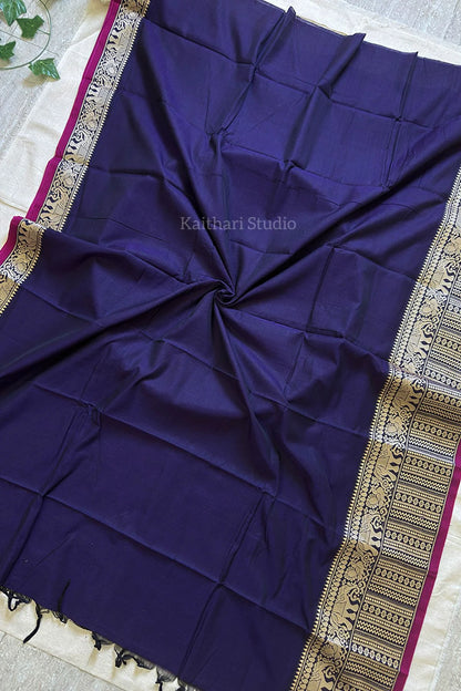 Narayanpet Big border – Purple - KS078