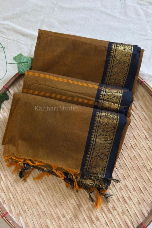 Chettinad Cotton -  Mustard - KS103