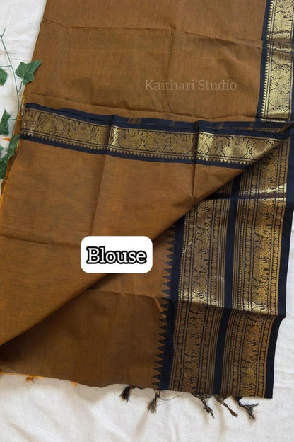 Chettinad Cotton -  Mustard - KS103