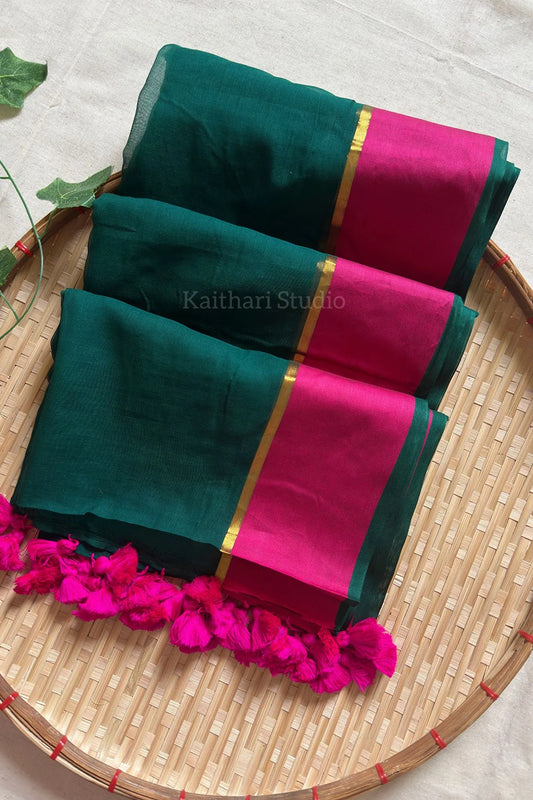 Mul cotton - Gold String - Green - KS085