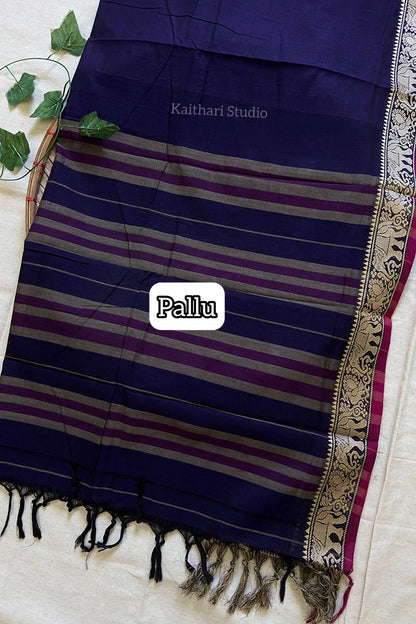 Narayanpet Big border – Purple - KS078