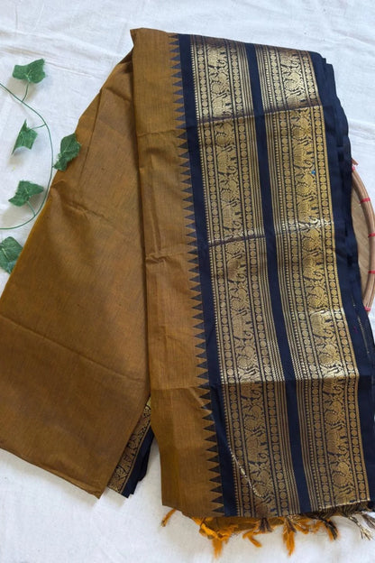Chettinad Cotton -  Mustard - KS103