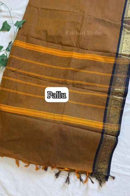 Chettinad Cotton -  Mustard - KS103