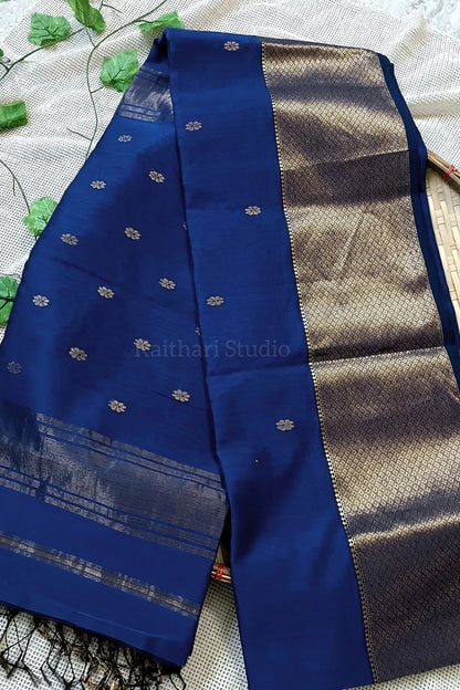 Anikha Inspired Blue Saree - KS019