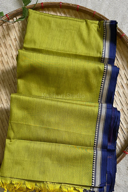 Narayanpet small border - Mint green - KS025