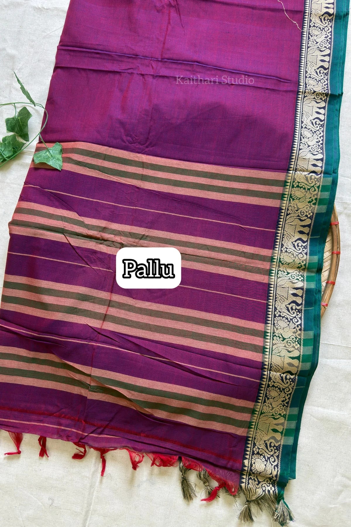 Narayanpet Big border – Majenta – KS089
